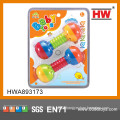 Attractive Lovely baby toy baby rattle toy barbell